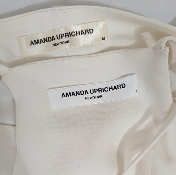 Amanda Uprichard 2 Piece Set in White Large Top Medium Shorts Revolve - Picture 8 of 11